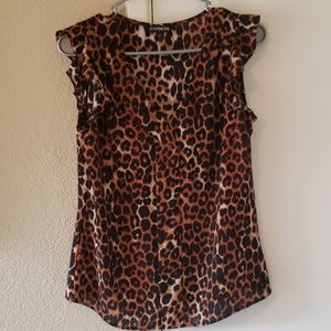 Womens Leopard print blouse